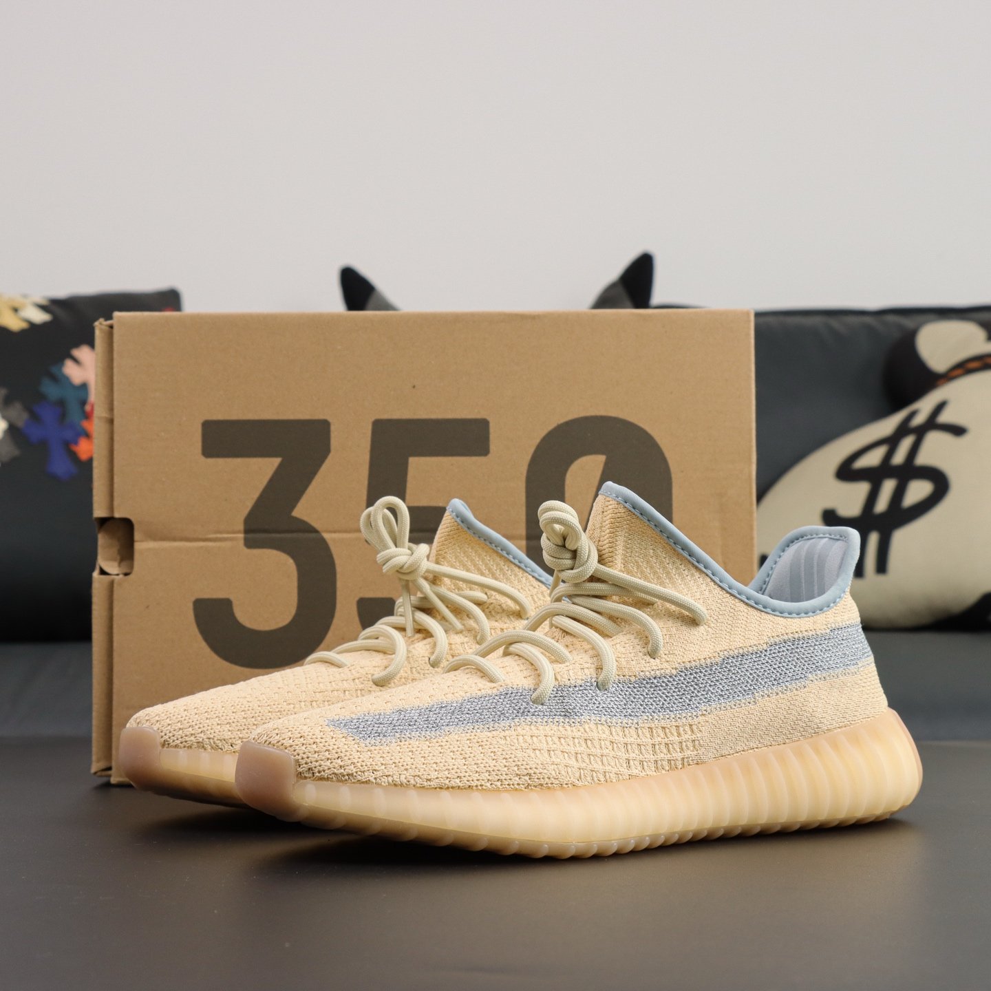 Yeezy 350 v2 linen(36-48.5) - Image 4