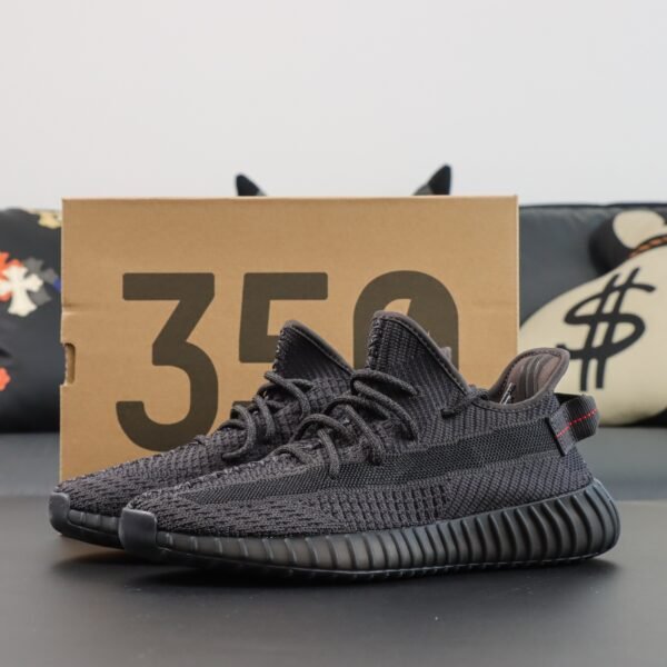 Yeezy Boost 350 v2 Reflective Static Black(36-48.5) - Image 2