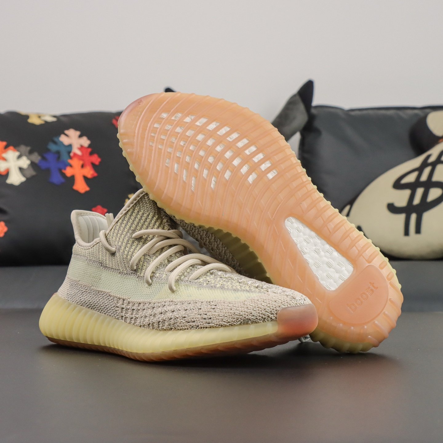 Yeezy 350 v2 Reflective Citrin(36-48.5) - Image 5