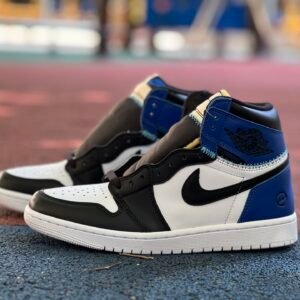 FRAGMENT X UNION X AIR JORDAN 1 HI BLACK NAVY SPORT-ROYAL NOIR MARINE SPORT-ROYAL(40-47.5)