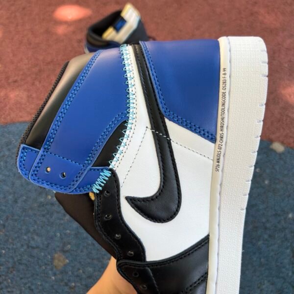 FRAGMENT X UNION X AIR JORDAN 1 HI BLACK NAVY SPORT-ROYAL NOIR MARINE SPORT-ROYAL(40-47.5) - Image 6
