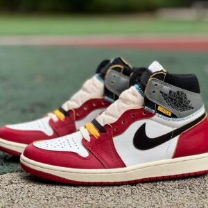 Union LA x AIR JORDAN 1 RETRO HIGH OG SP VARSITY RED BLACK-SAIL(40.5-48.5)