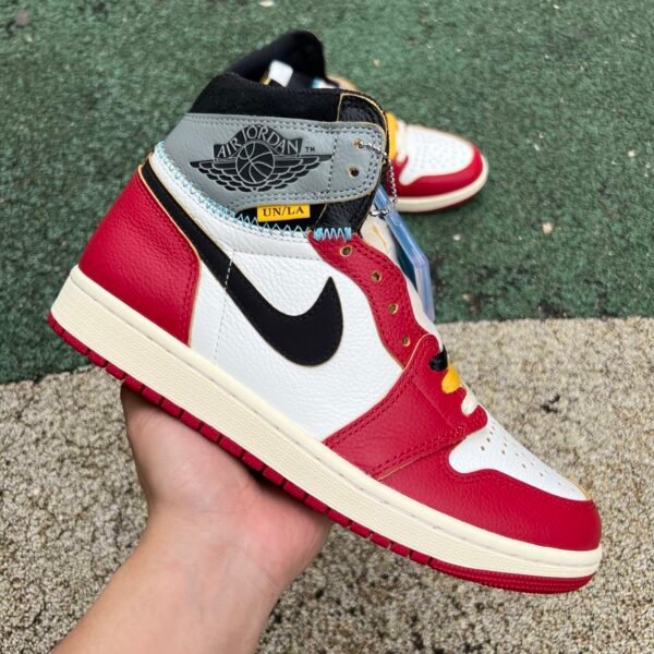 Union LA x AIR JORDAN 1 RETRO HIGH OG SP VARSITY RED BLACK-SAIL(40.5-48.5) - Image 2
