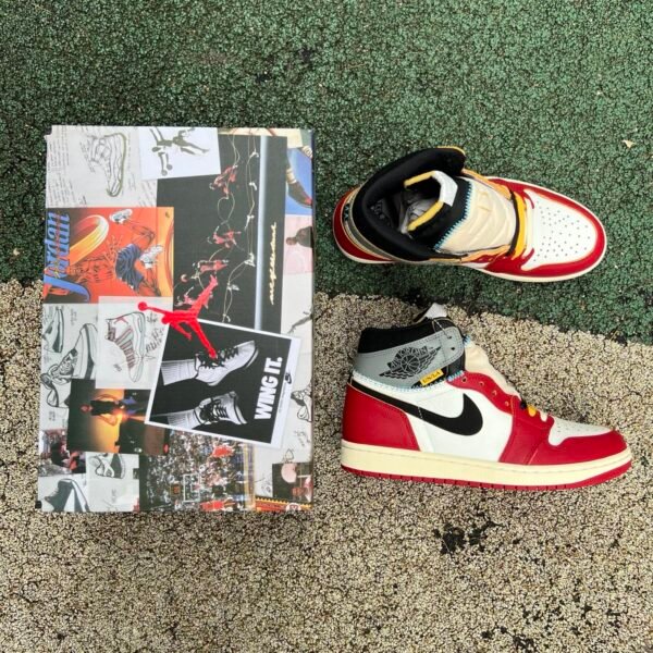 Union LA x AIR JORDAN 1 RETRO HIGH OG SP VARSITY RED BLACK-SAIL(40.5-48.5) - Image 11