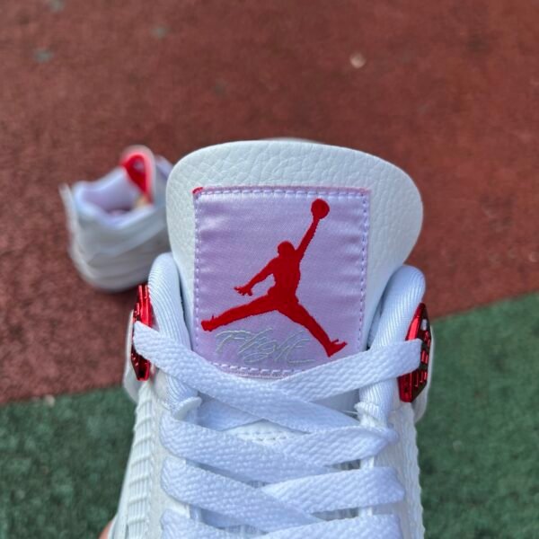 AIR JORDAN 4 RETRO SE WHITE RED BLANCROUGE(36-48.5) - Image 6
