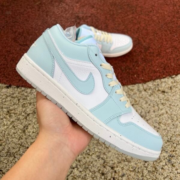 AIR JORDAN 1 LOW SE GLACIER BLUE SEA GLASS(36-47.5) - Image 2