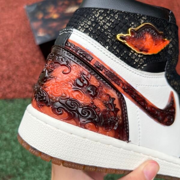 Air Jordan 1 RETRO HIGH OG XUANWU BLACK MULT-OOLOR-CREANBLACK(36-47.5) - Image 9