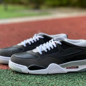 AIR JORDAN 4 RM BLACK WOLF GREY-WHITE(36-47.5)