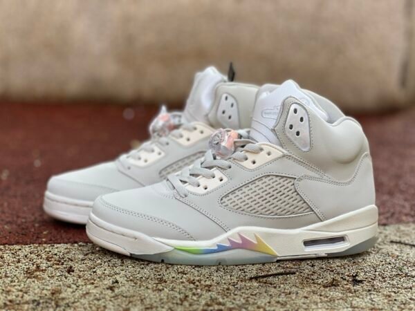AIR JORDAN 5 RETRO SNGL DY BEIGE GREEN 'CNY'(39-47.5)
