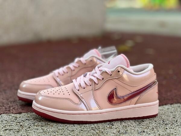 AIR JORDAN 1 LOW PRM PINK VALENTINE'S DAY ROSE VALENTINE'S DAY(36-40)