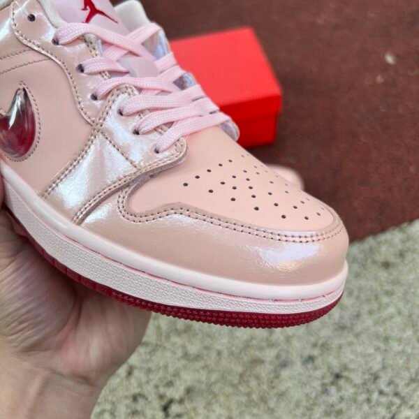 AIR JORDAN 1 LOW PRM PINK VALENTINE'S DAY ROSE VALENTINE'S DAY(36-40) - Image 8