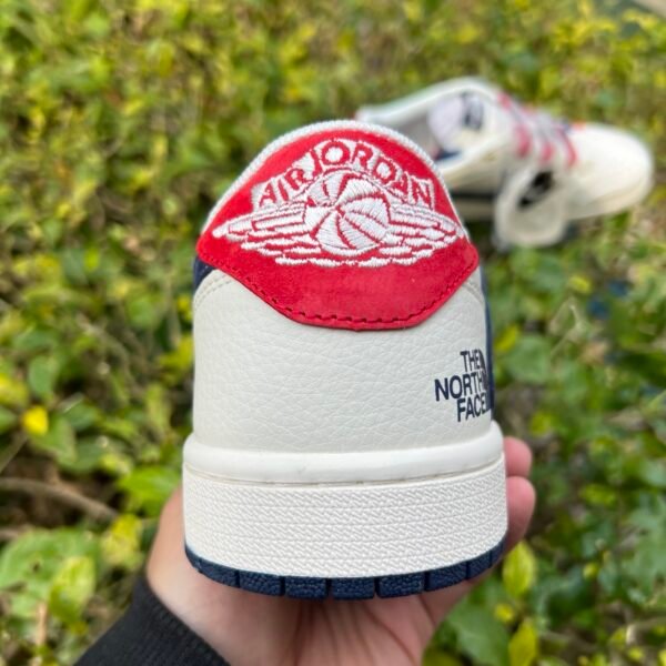Air jordan 1 x The North face x Travis Scott Gray Blue Red(36-47.5) - Image 3
