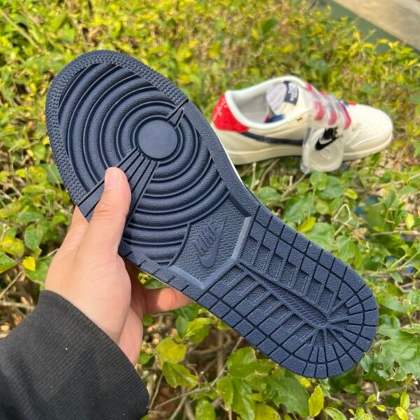 Air jordan 1 x The North face x Travis Scott Gray Blue Red(36-47.5) - Image 5