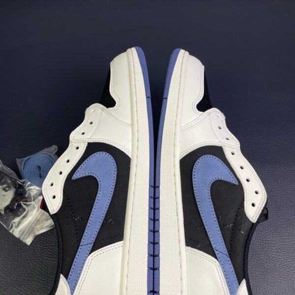 Travis Scott x Air Jordan 1 Low OG Black Blue Red(36-46) - Image 3