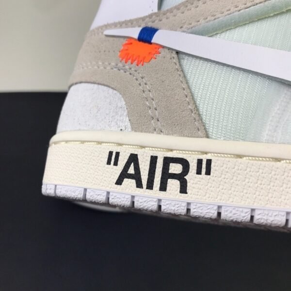 Off White x Air Jordan 1 Retro High OG White(36-47.5) - Image 10