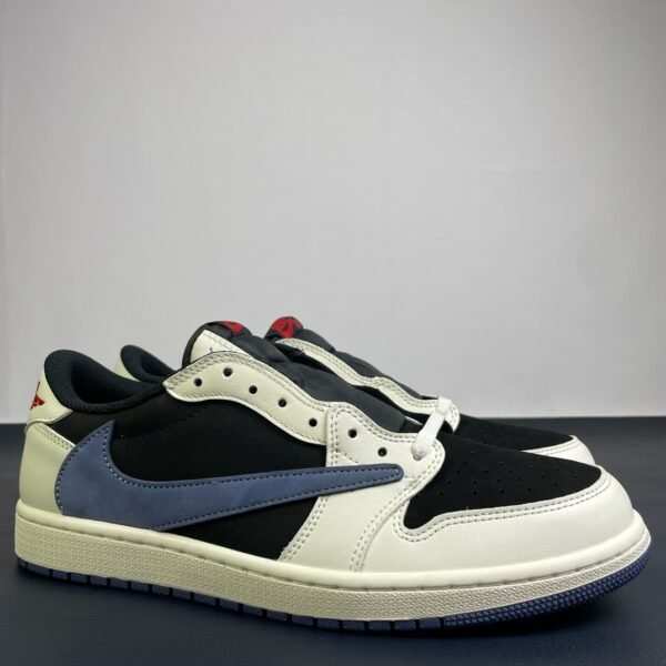 Travis Scott x Air Jordan 1 Low OG Black Blue Red(36-46) - Image 4