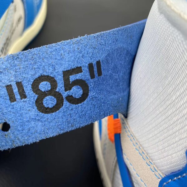 OFF-WHITE x Air Jordan 1 Retro High OG UNC（36-47.5） - Image 9