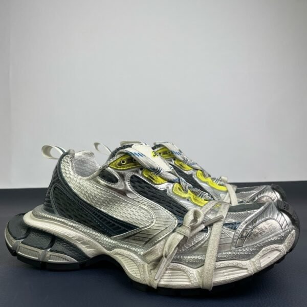 Balenciaga 3XL Sneaker Silver Grey Blue(39-46) - Image 3