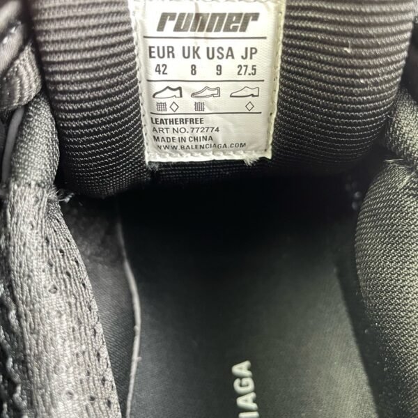 Balenciaga Runner 7.5 Black(35-46) - Image 15