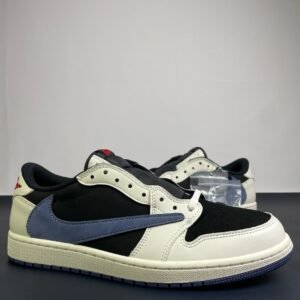 Travis Scott x Air Jordan 1 Low OG Black Blue Red(36-46)