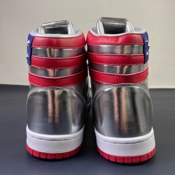 Air Jordan 1 Trump Silver(36-46) - Image 4
