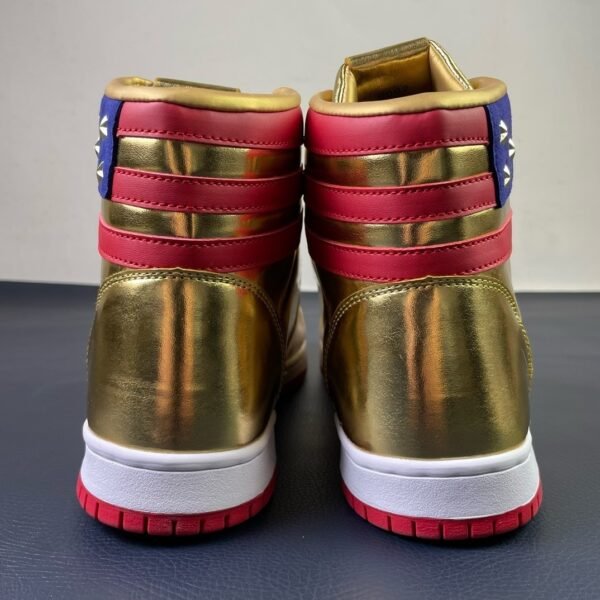 Air Jordan 1 Trump Gold(36-46) - Image 4