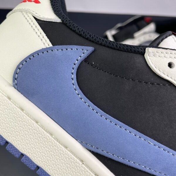 Travis Scott x Air Jordan 1 Low OG Black Blue Red(36-46) - Image 6