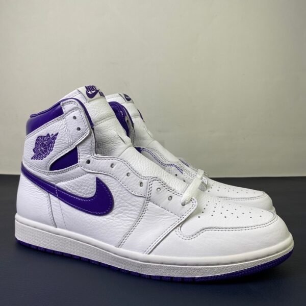 AIR JORDAN 1 AJ1 Court Purple（36-47.5） - Image 9