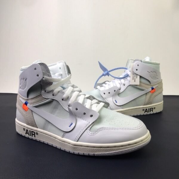 Off White x Air Jordan 1 Retro High OG White(36-47.5)