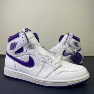 AIR JORDAN 1 AJ1 Court Purple（36-47.5）