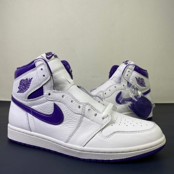 AIR JORDAN 1 AJ1 Court Purple（36-47.5）