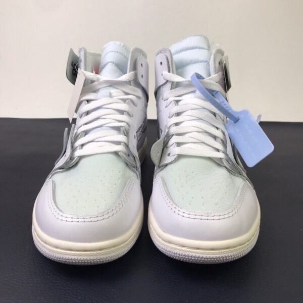 Off White x Air Jordan 1 Retro High OG White(36-47.5) - Image 3